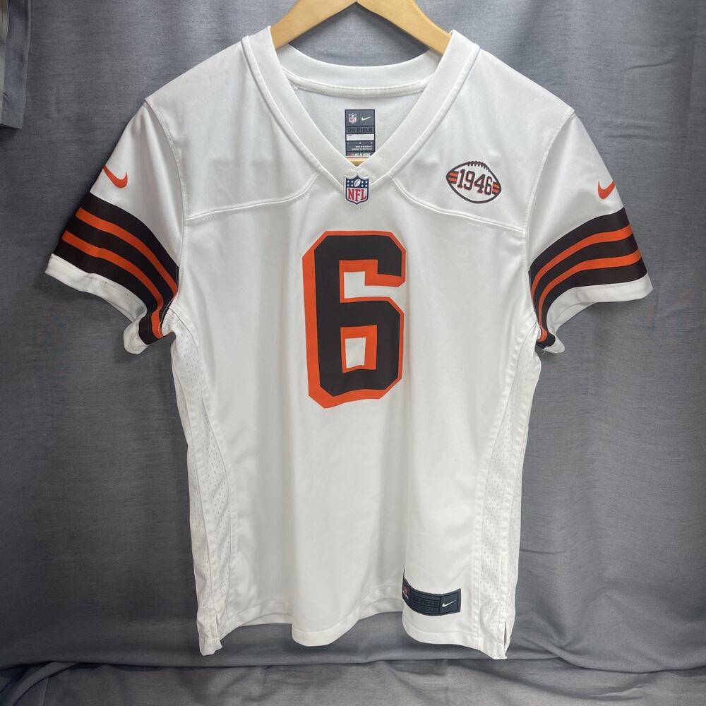 Baker Mayfield Nike Women’s Large 1946 Game Jersey Cleveland Browns